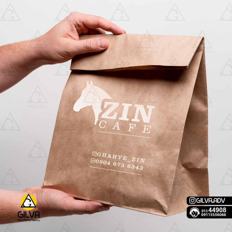 پاکت کرافت خام بدون دسته سایز : 32 در 28