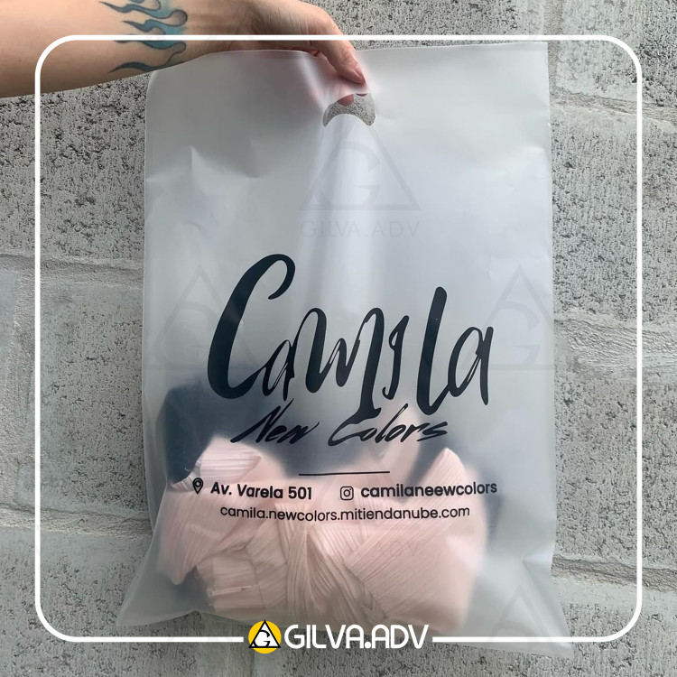 نایلکس مات نیمه شفاف 25 کیلویی به همراه چاپ