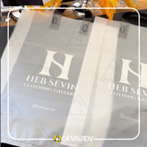 نایلکس مات نیمه شفاف دسته بندی بغل کاست 20 کیلویی به همراه چاپ