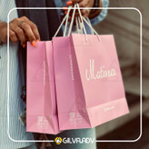 شاپینگ بگ اختصاصی گلاسه 170 گرم با چاپ رنگی